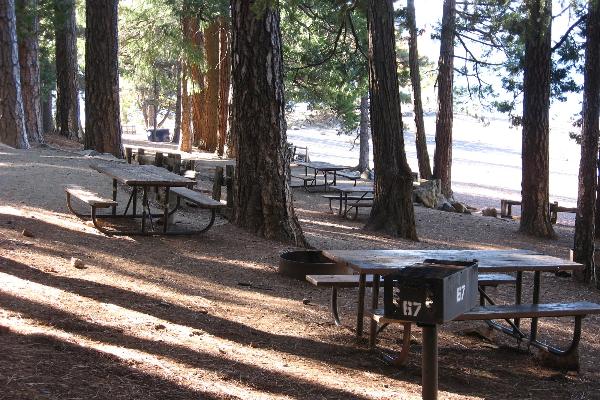 Sites 67 & 68 in Sierra Campground