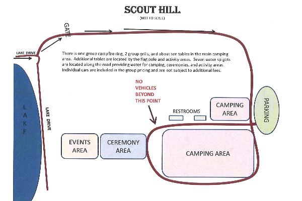 Map to Scout Hill