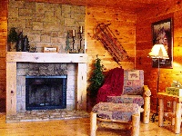 Sunset Cabin Living Room