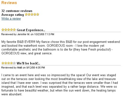 Reviews on WebReserv.com
