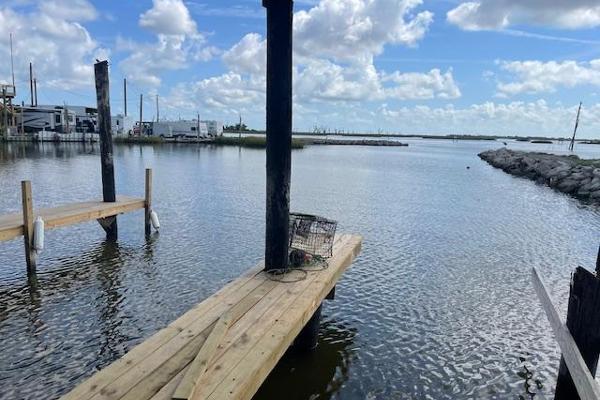 one of 2 docks for your boat