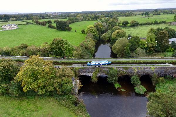 Grand Canal, Kildare, Ireland.