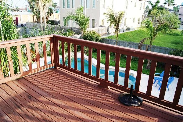 Balcony off master bedroom