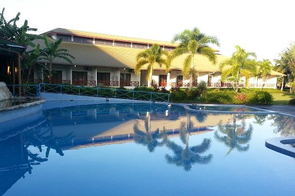 Large pool and modern facilities