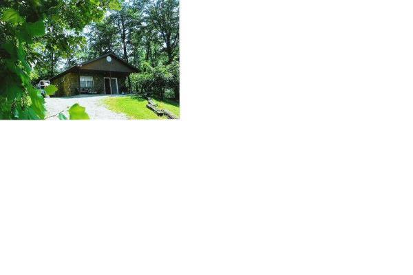 Two bedroom cottage in the woods.