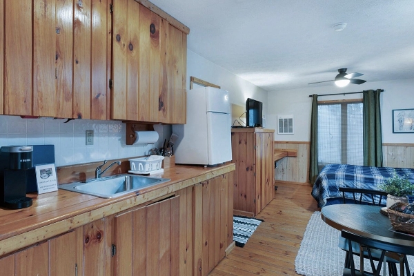 Premium Cabin - Kitchen area  