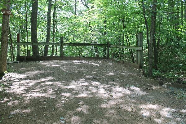 Tent Sites - includes power outlets, fire ring and picnic table