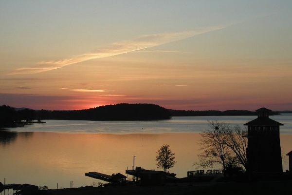 Sunset at Chesnut Bay Resort