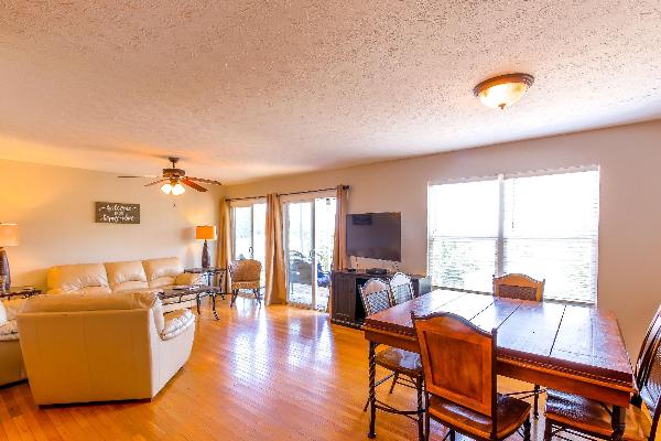 Living Room and dining room area