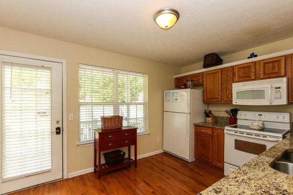 Kitchen with full-sized appliances