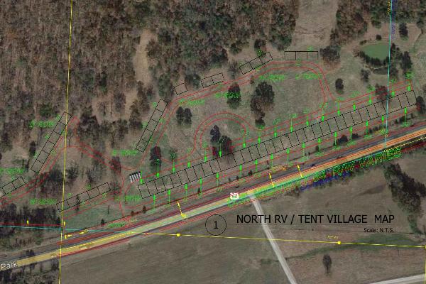 RV Park Layout-The RV Park at Eclipse Tent Village