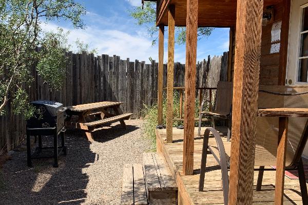 Apache Cabin Rear View