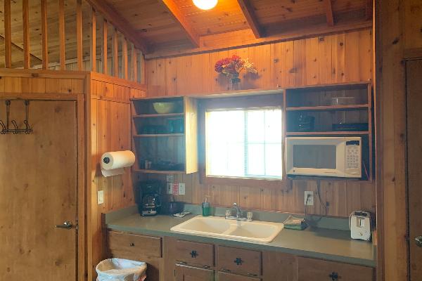 Apache Cabin Kitchenette