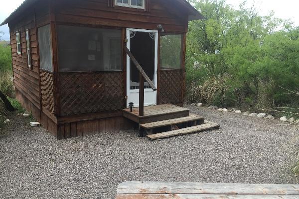 Dragonfly Cabin Entrance