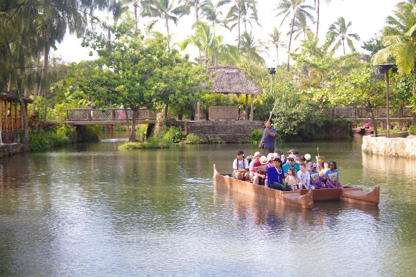Pageant canoe ride