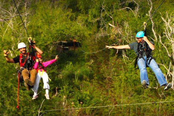 Tandem Zip line