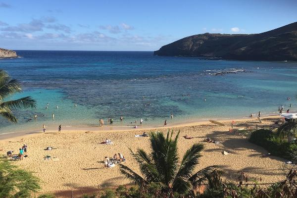 Snorkel at famous Hanauma Bay