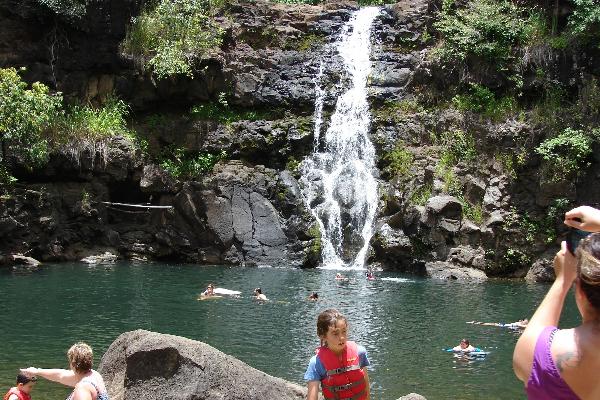 Waimea falls valley