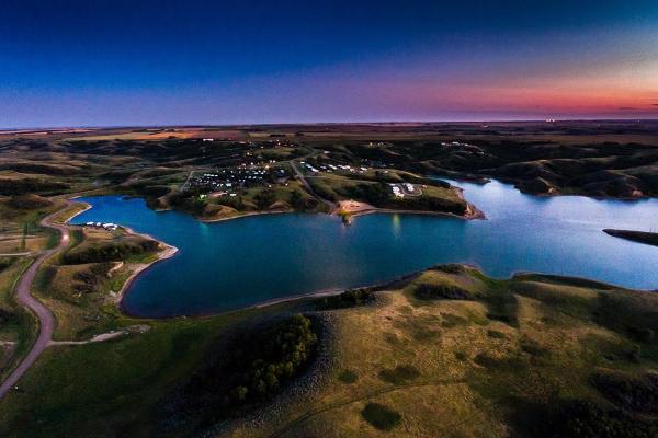 Hazen Bay Aerial