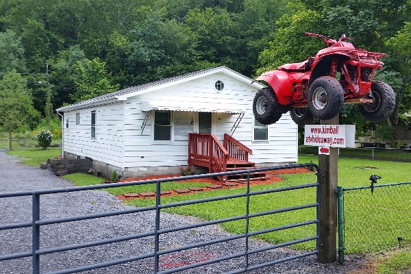 Ride your ATV directly from the homes to all the local trails!!