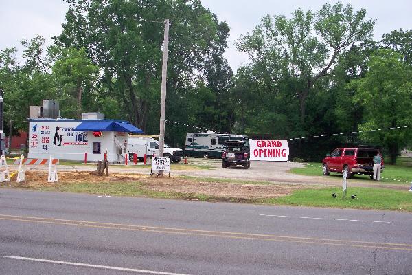 Grand Opening of Ice House and RV Park