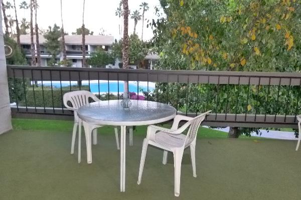 Pool view from you patio