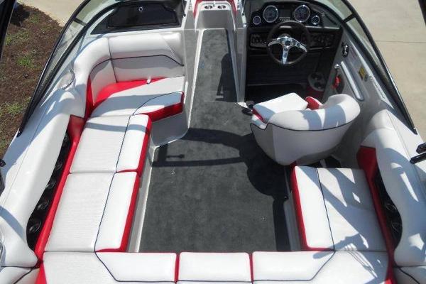 spacious wrap around seating