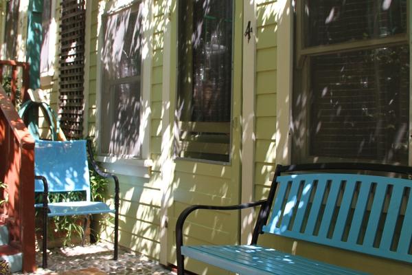 Charming island vibes at your front door.