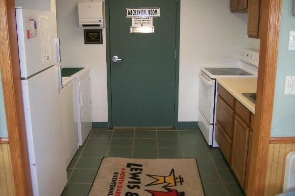 Kitchen and Laundry area