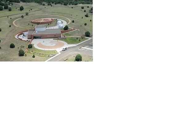 The Frank N. Bash Visitors Center at McDonald Observatory