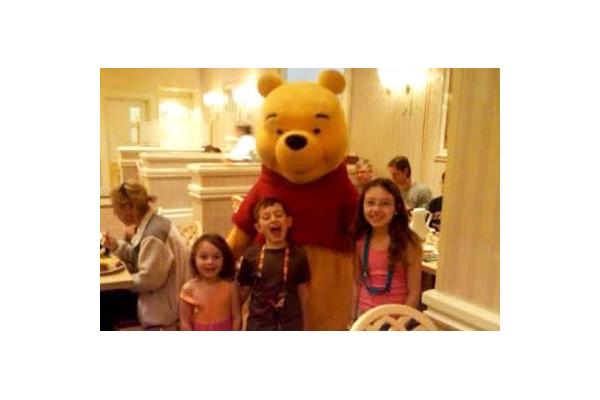 Bear Pooh  Birthday Party character