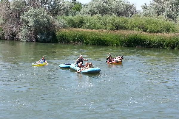River Tuding at Platte River RV & Campground