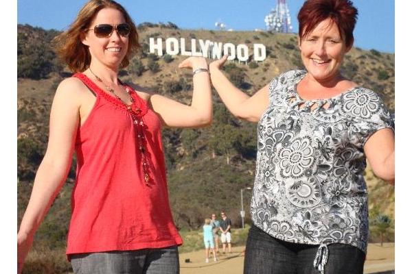 Vegas to Hollywood tour - Upclose Hollywood Sign view