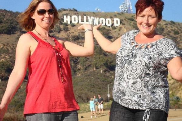 Las Vegas to Hollywood tour - Upclose View Hollywood Sign - Lake Hollywood Park