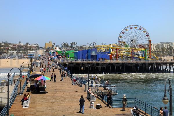 Vegas to Los Angeles tour - Santa Monica Beach