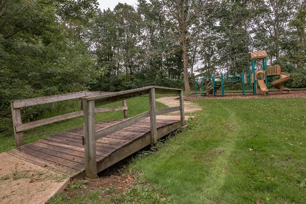 Playground area for children between open picnic area # 3 and shelter