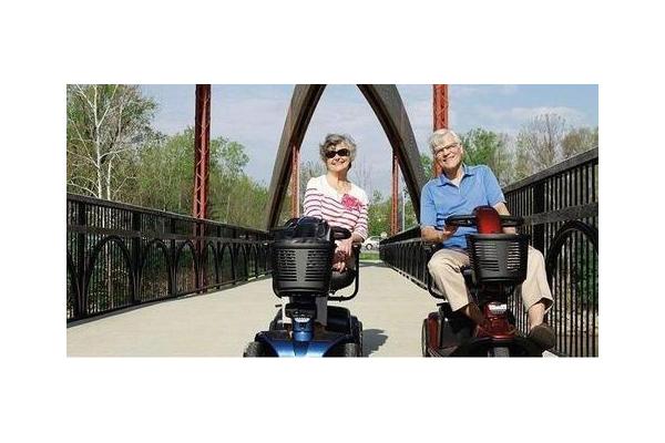 standard scooter rental orlando couple