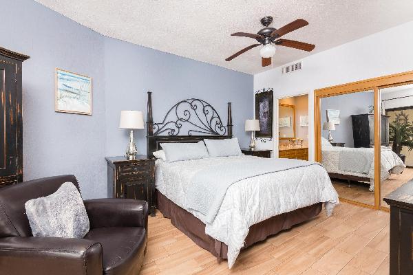 Master Bedroom With Comfy King Bed