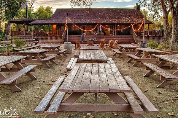 Simple picnic or elegant evening. Optional lighting and firepit.