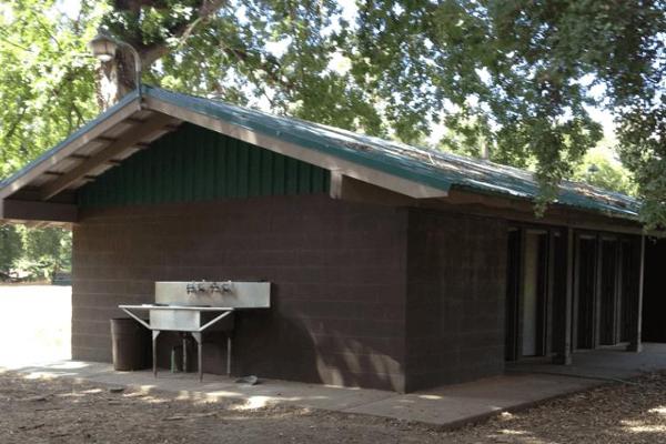 separate camper restroom building