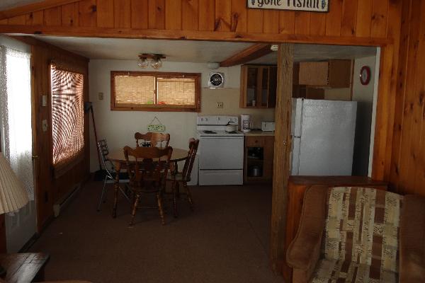 Waterfront Cabin Living Room