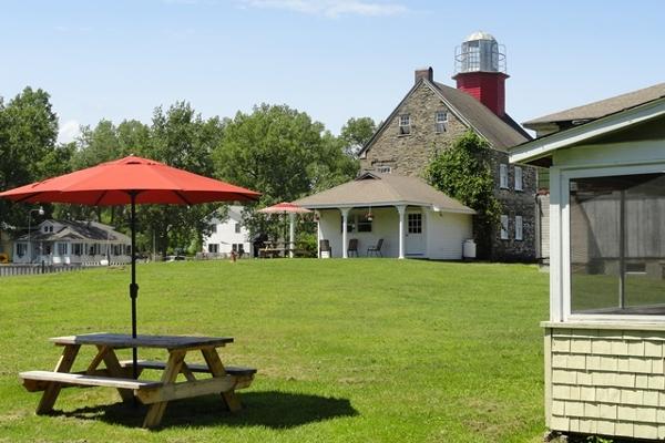 View of the Lighthouse from the Blue Cottage