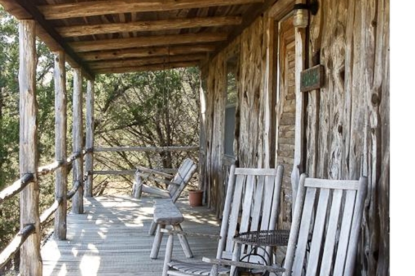 Cabin Front Porch