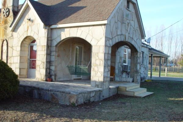 View of outside porch