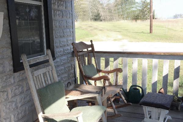 Relax on the rockin' porch