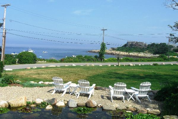 Ocean view from porch