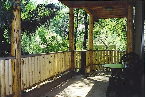 Deck of the Royale Room facing the Pueblo Lands