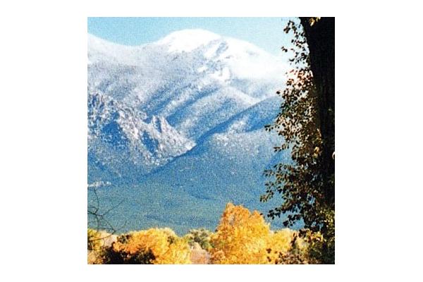 Taos Mountain View from the Frida Room