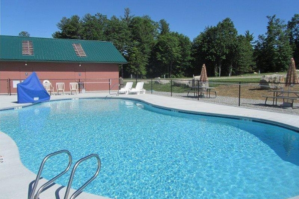 Clean Modern Bathhouse & Gunite Pool