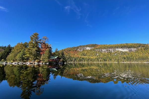 October Reflections of Point Camp